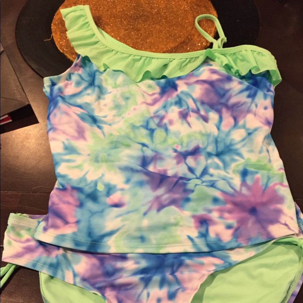Girls Justice Plus size tankini